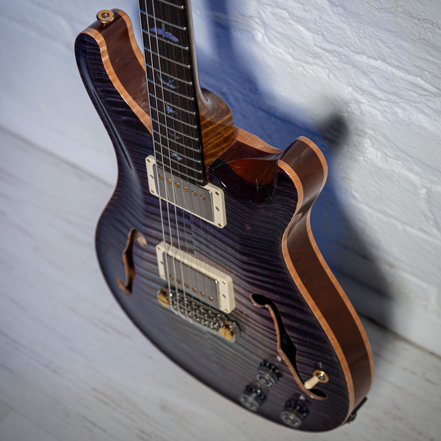 PRS Hollowbody II with Piezo Aqua Violet Glow 2022