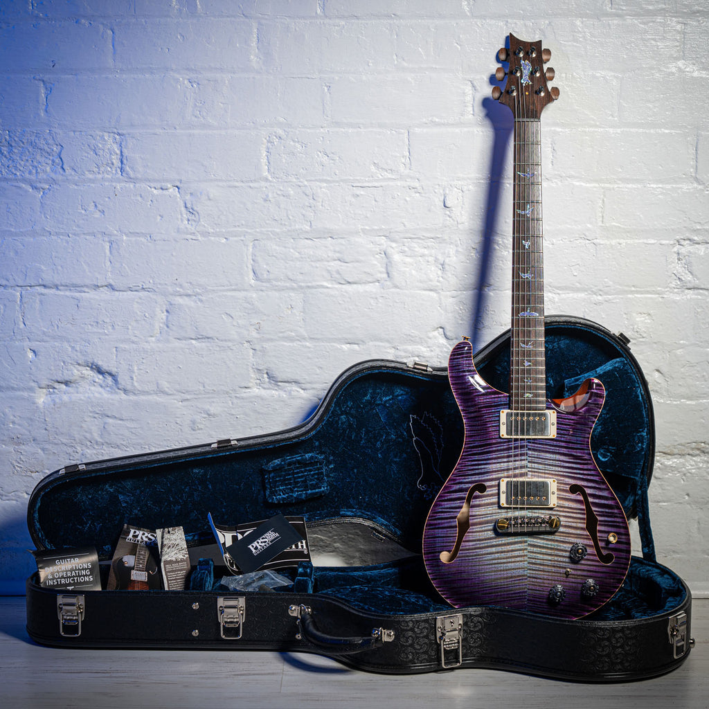 PRS Hollowbody II with Piezo Aqua Violet Glow 2022
