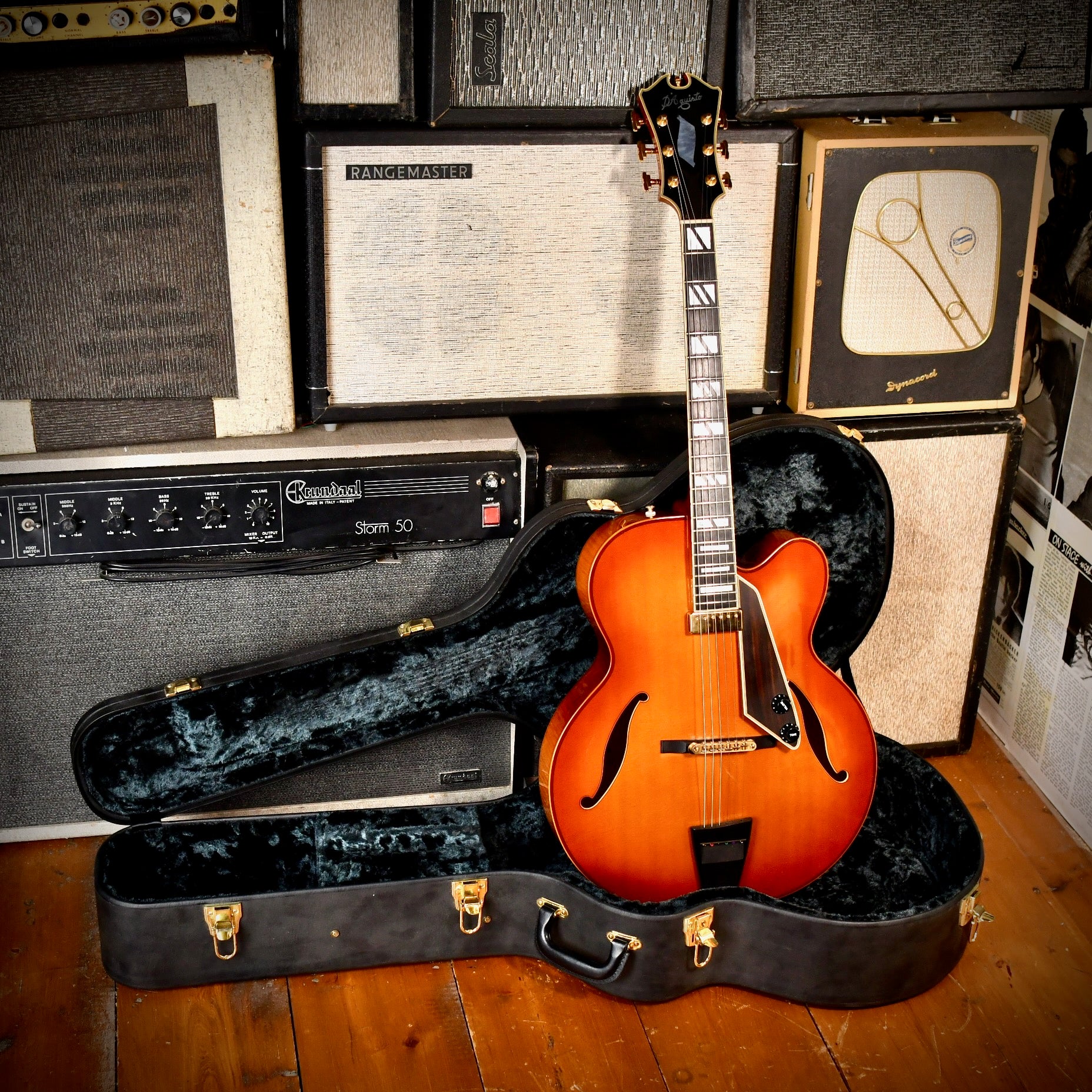 D'Aquisto DQ-NYE Archtop Violin Burst 2011