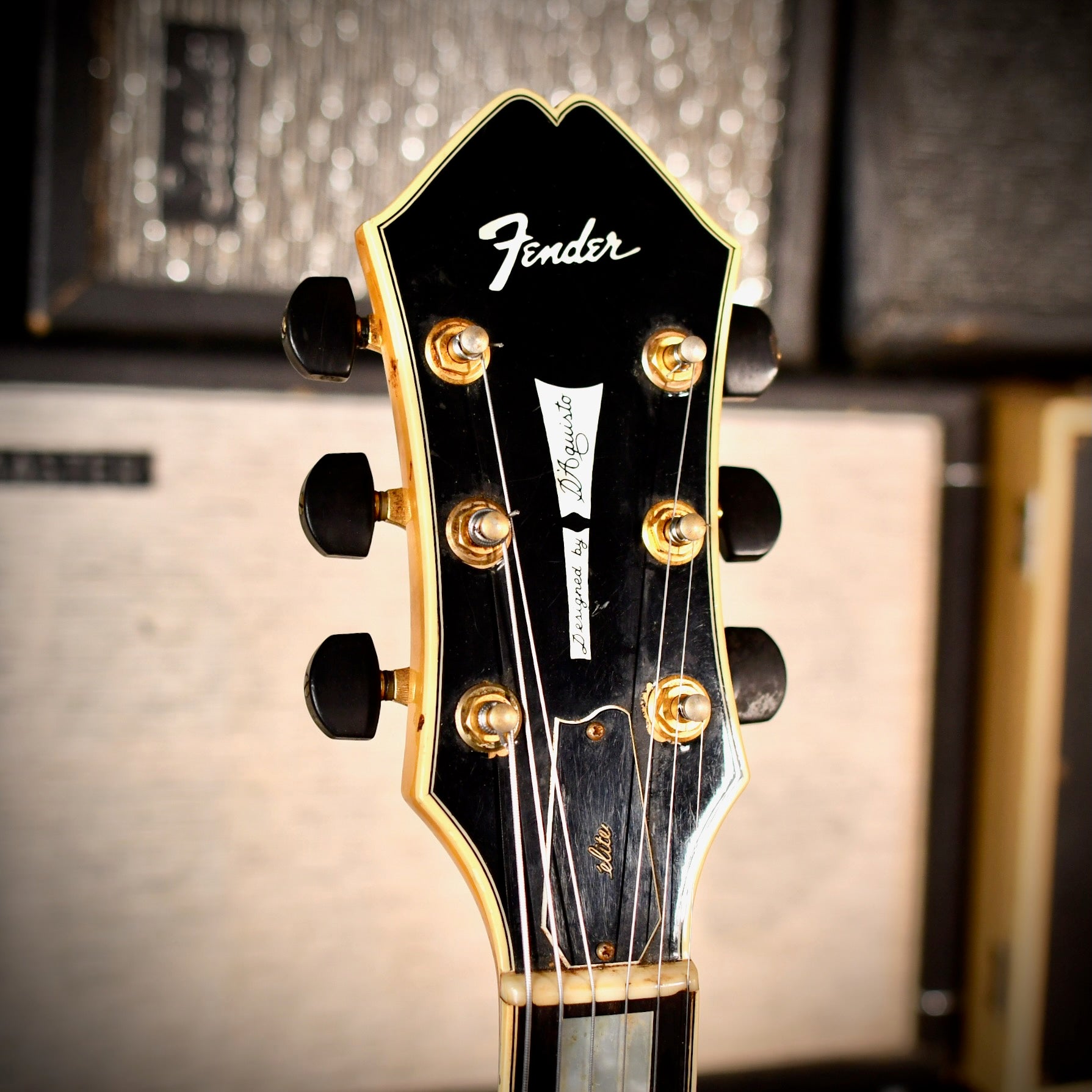 Fender D'Aquisto Elite Natural 1984
