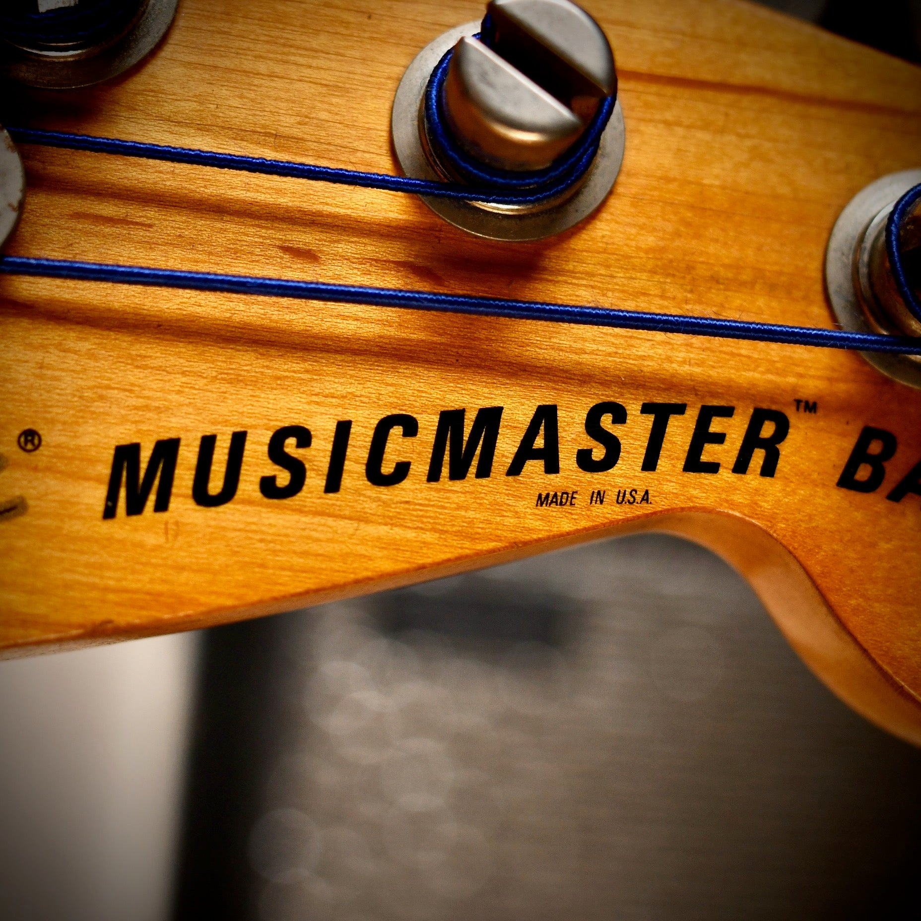 Fender Musicmaster Bass White Refinish 1978