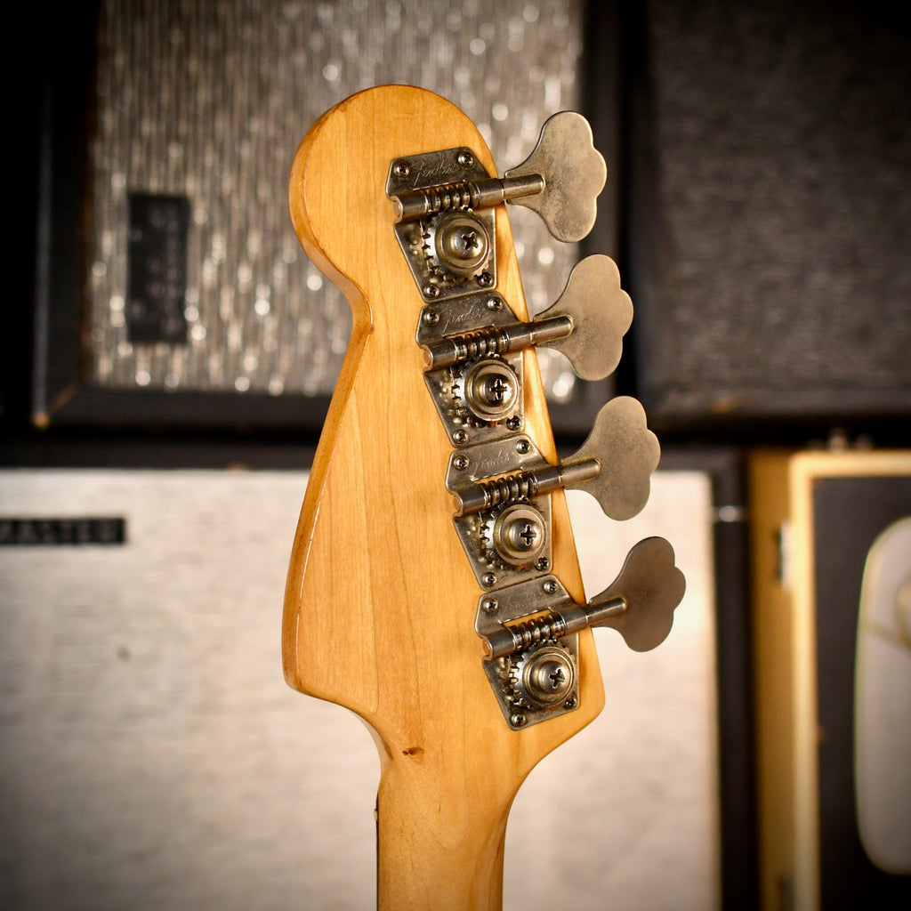 Fender Musicmaster Bass White Refinish 1978