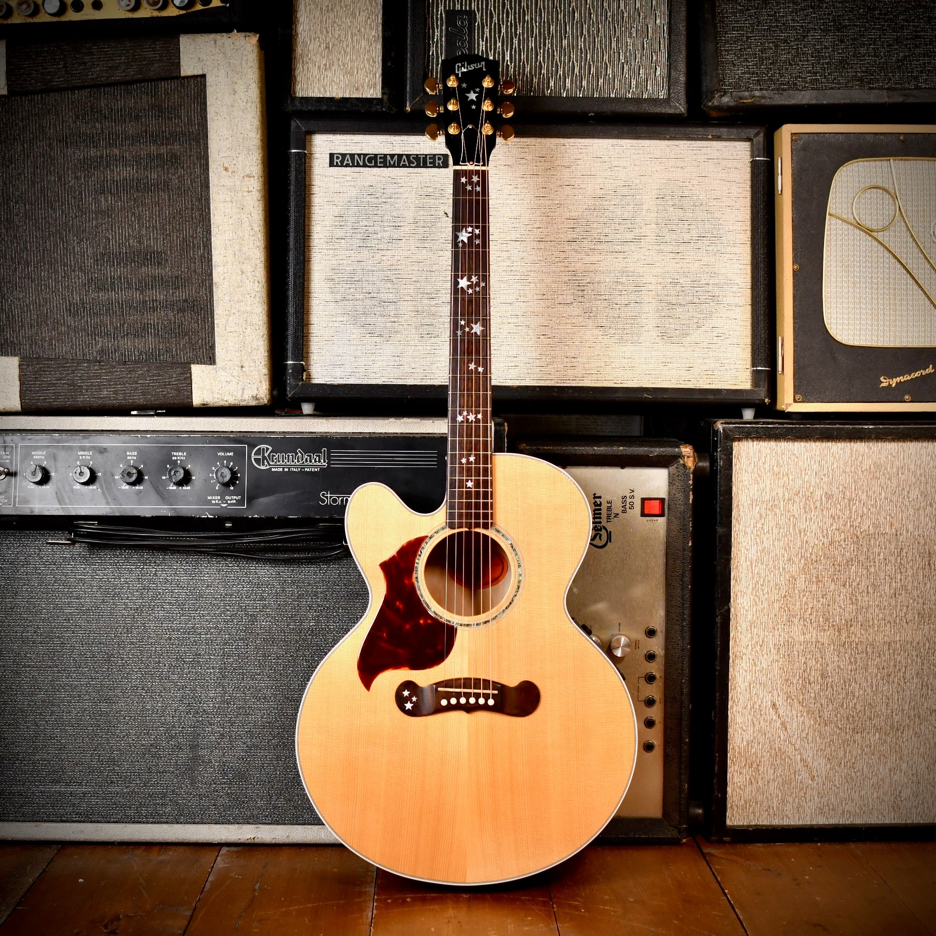 Gibson EC-20 Starburst Left-Handed Natural 1998