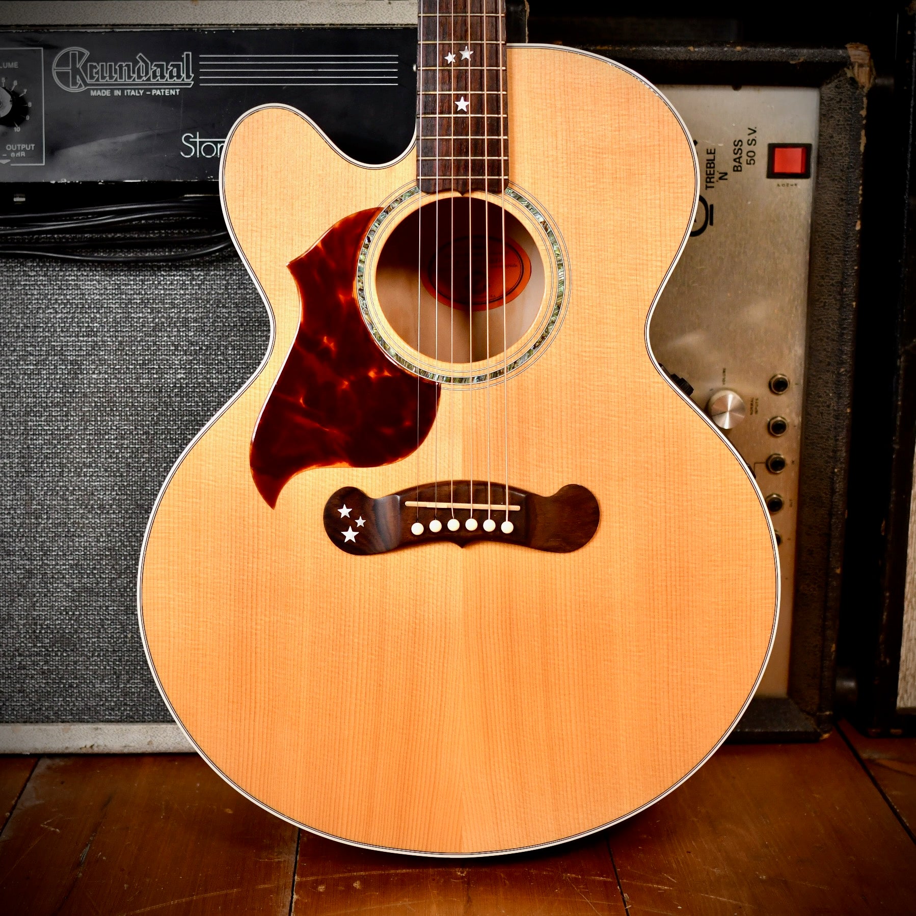 Gibson EC-20 Starburst Left-Handed Natural 1998