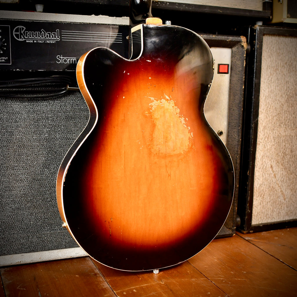 Gretsch 6124 Single Anniversary (2 PUP MOD) Shaded Golden Sunburst 1963