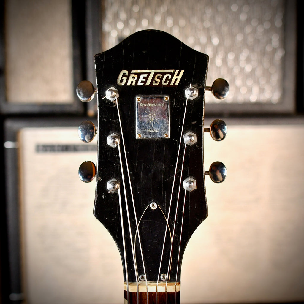 Gretsch 6124 Single Anniversary (2 PUP MOD) Shaded Golden Sunburst 1963