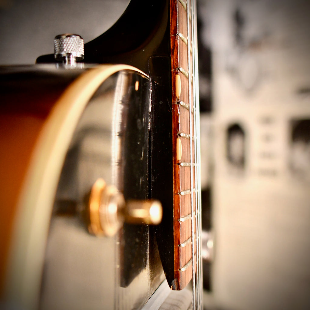 Gretsch 6124 Single Anniversary (2 PUP MOD) Shaded Golden Sunburst 1963
