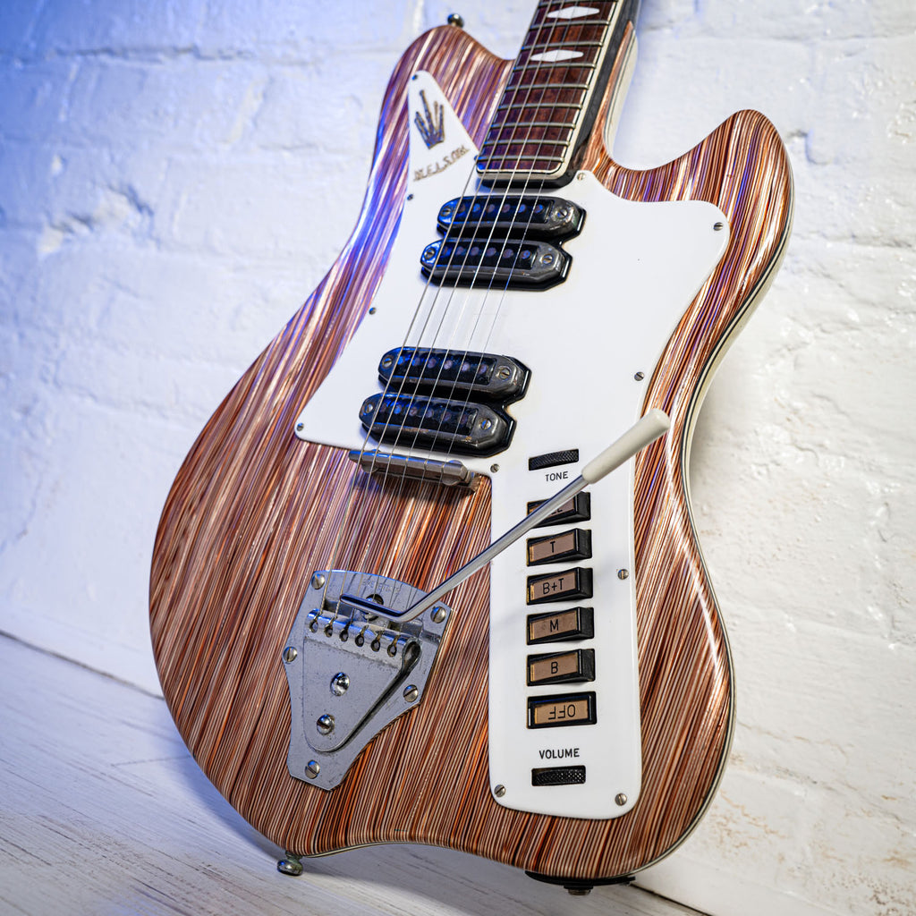 Welson 4 Pickup Solidbody Brown Marble Stripe 1963