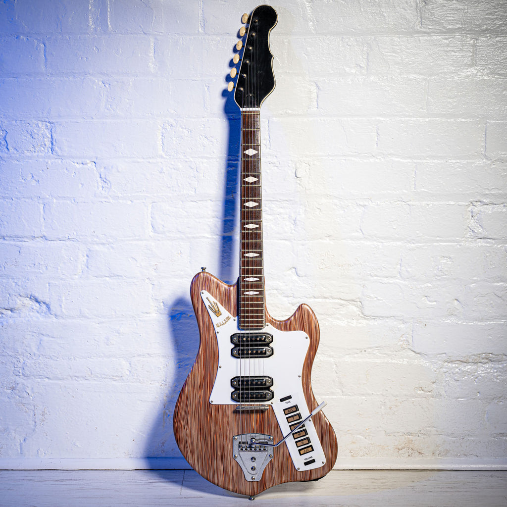 Welson 4 Pickup Solidbody Brown Marble Stripe 1963