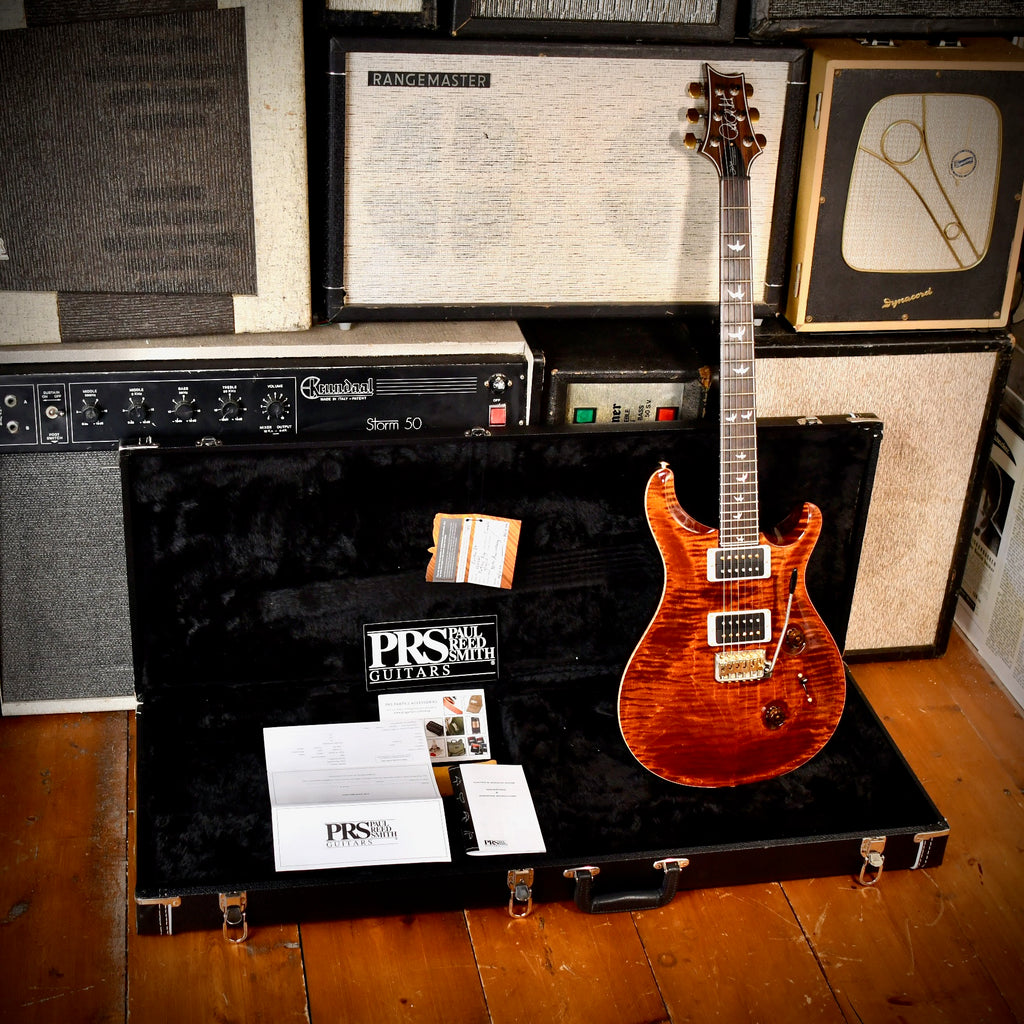 PRS Custom 24 30th Anniversary Blood Orange 2015
