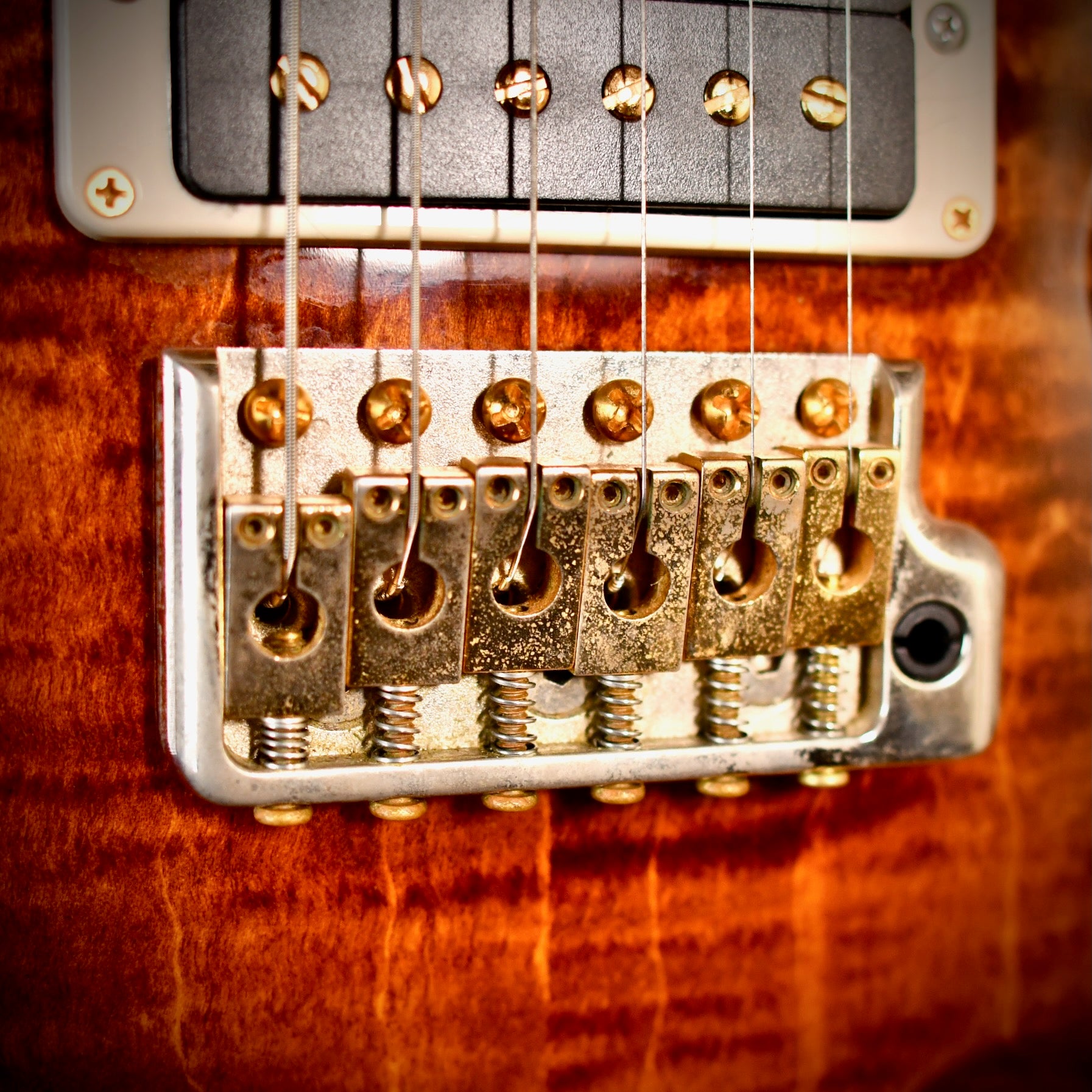 PRS Custom 24 30th Anniversary Blood Orange 2015