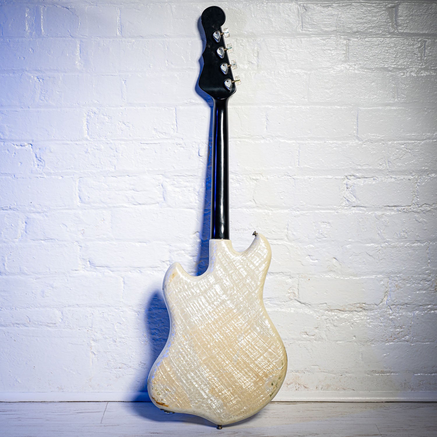 Welson 4 Pickup Solidbody Silver Stripe 1963