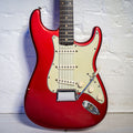 Fender Stratocaster with Birsdeye Maple Neck Candy Apple Red 1960