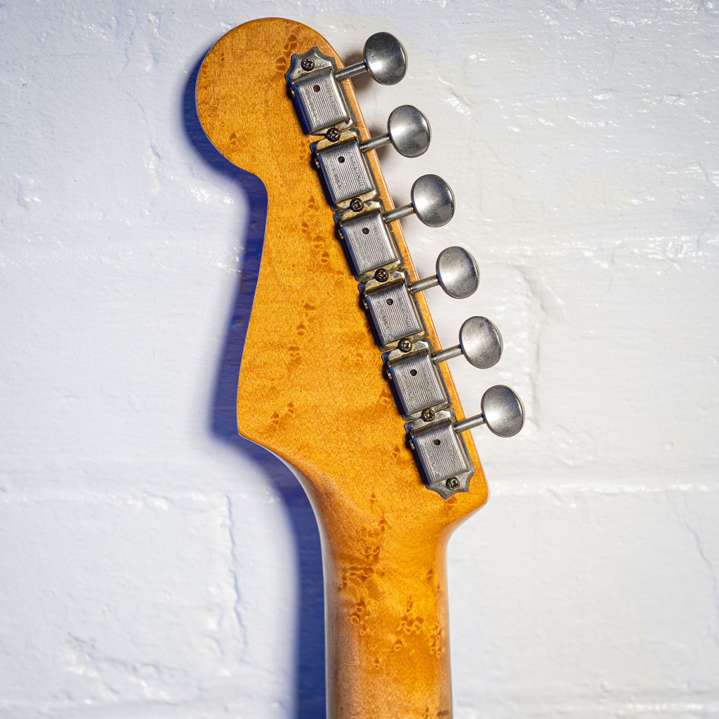 Fender Stratocaster with Birsdeye Maple Neck Candy Apple Red 1960