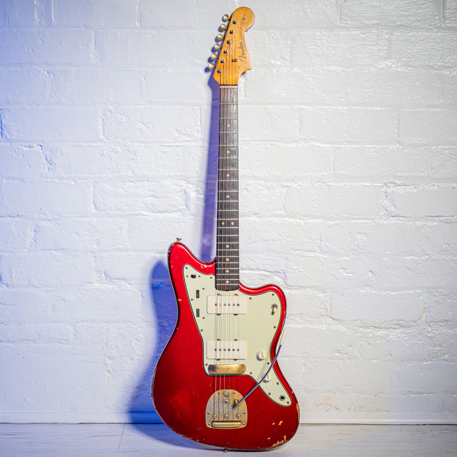 Fender Jazzmaster with Gold Hardware Candy Apple Red 1963