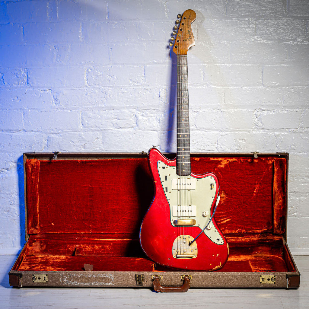 Fender Jazzmaster with Gold Hardware Candy Apple Red 1963