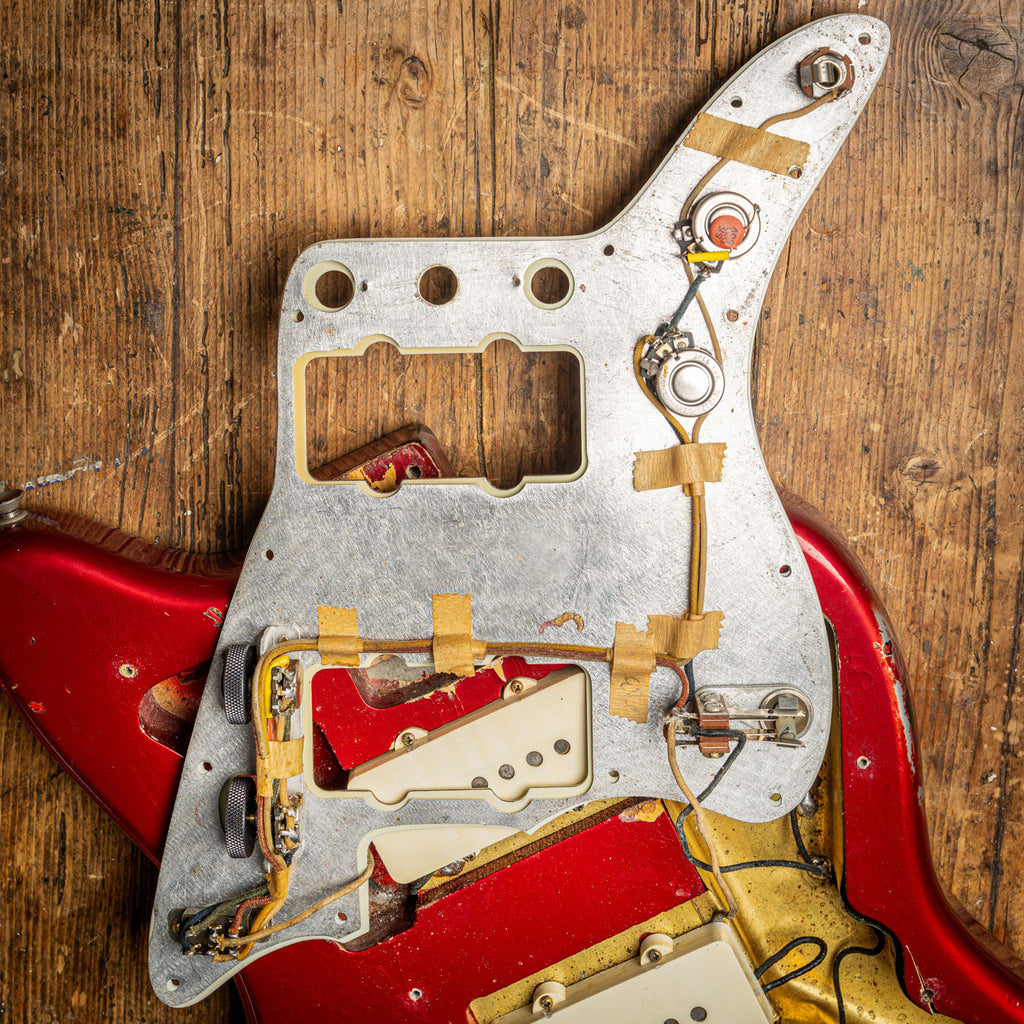 Fender Jazzmaster with Gold Hardware Candy Apple Red 1963