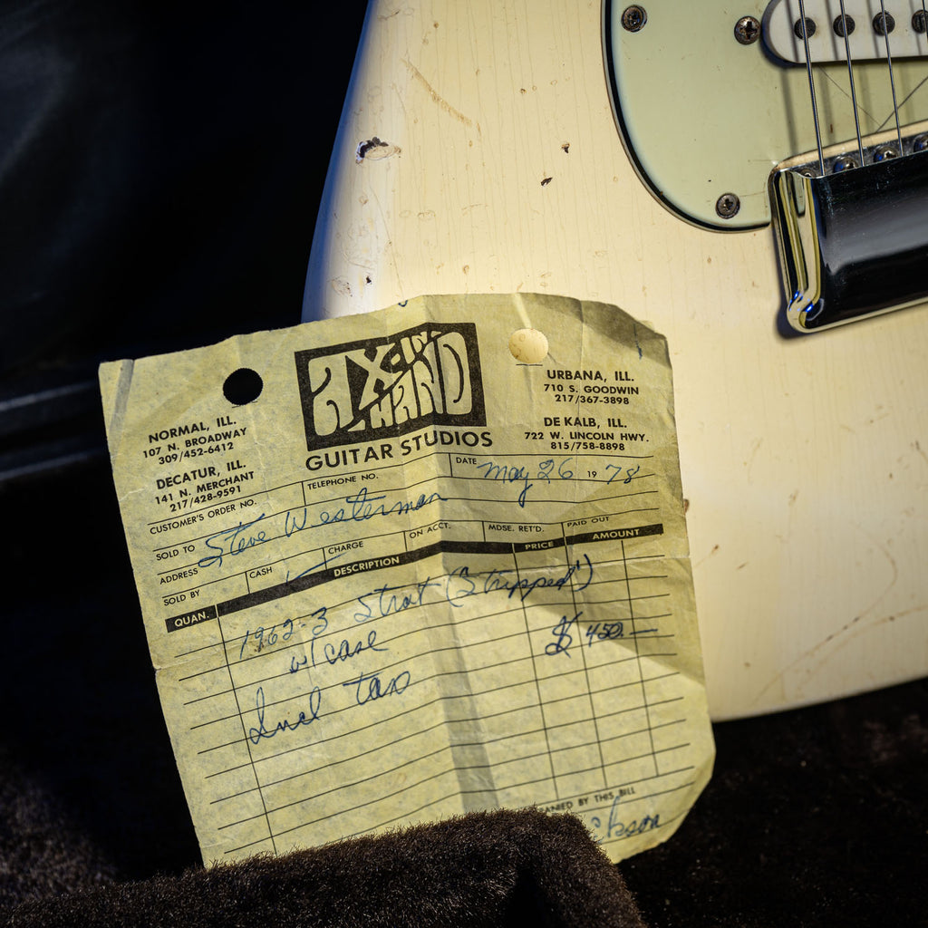 Fender Stratocaster White 1963