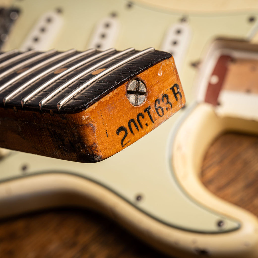 Fender Stratocaster White 1963