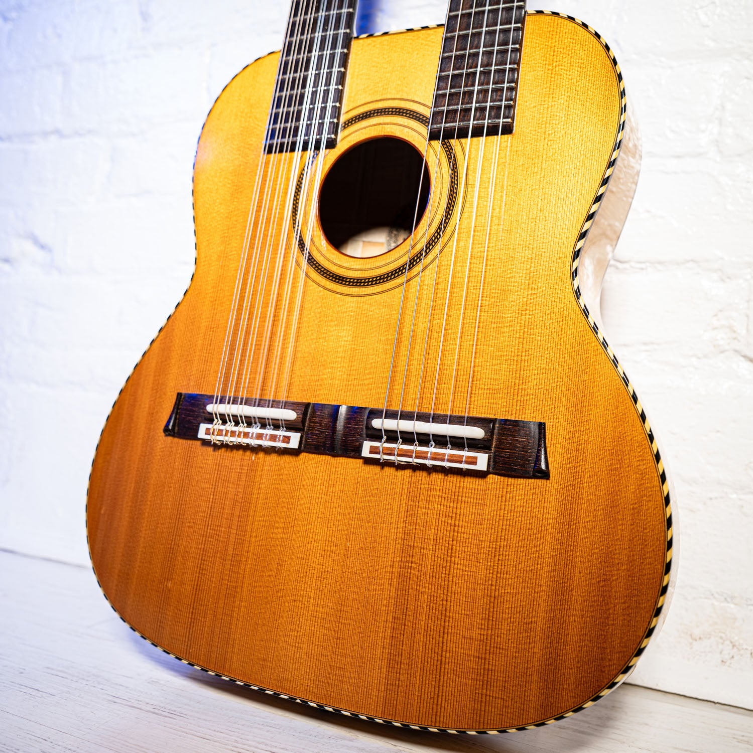 Manson Doubleneck Acoustic 6 & 12 String Natural 1983