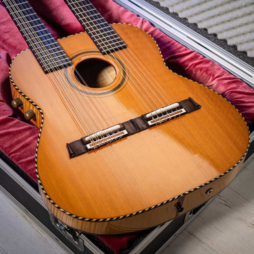 Manson Doubleneck Acoustic 6 & 12 String Natural 1983