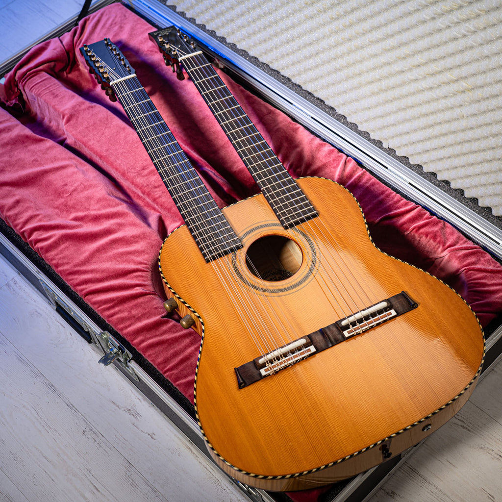 Manson Doubleneck Acoustic 6 & 12 String Natural 1983
