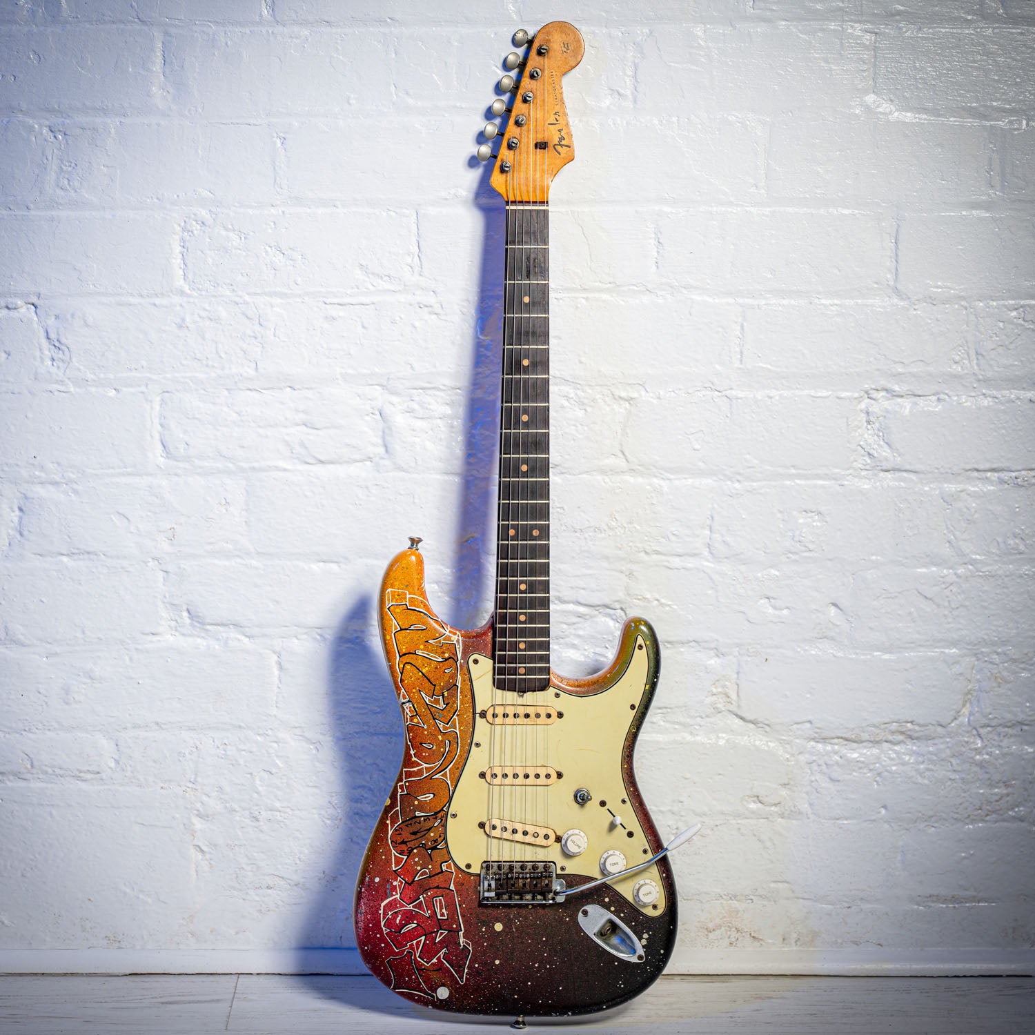 Fender Stratocaster Ex Edgar Broughton Psychedelic Finish 1963