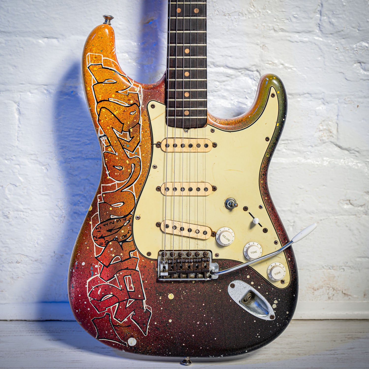 Fender Stratocaster Ex Edgar Broughton Psychedelic Finish 1960