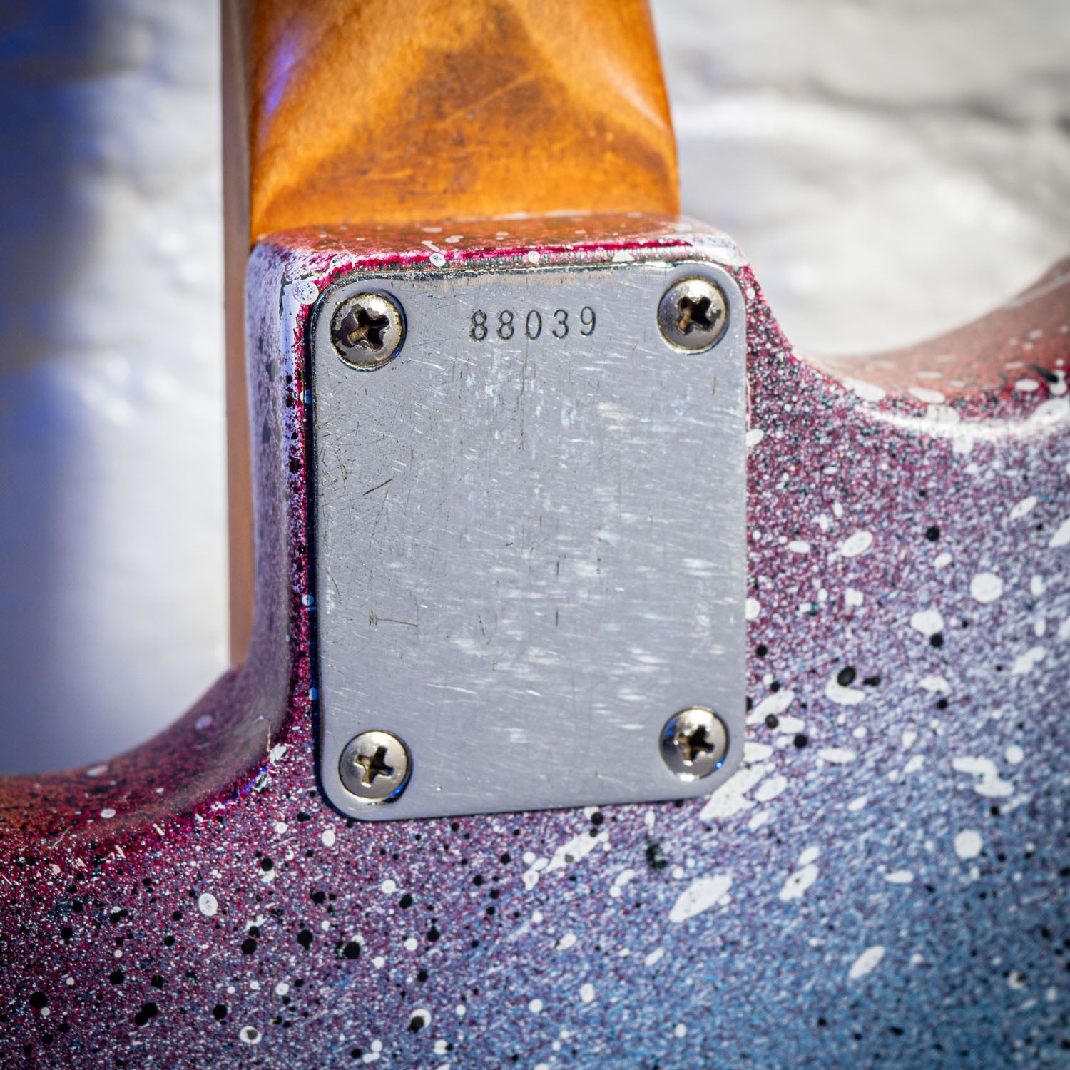 Fender Stratocaster Ex Edgar Broughton Psychedelic Finish 1963