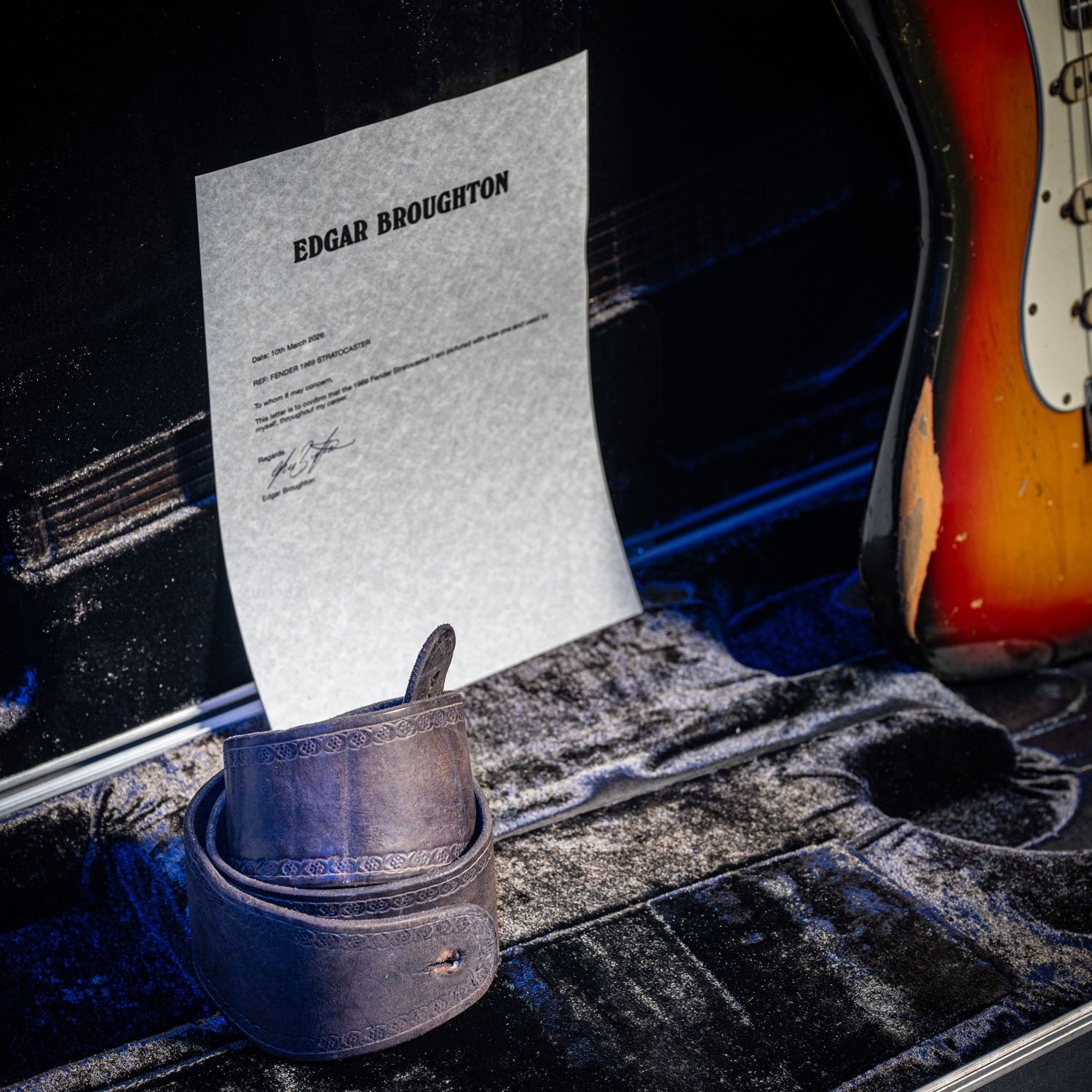 Fender Stratocaster Ex Edgar Broughton Sunburst 1970