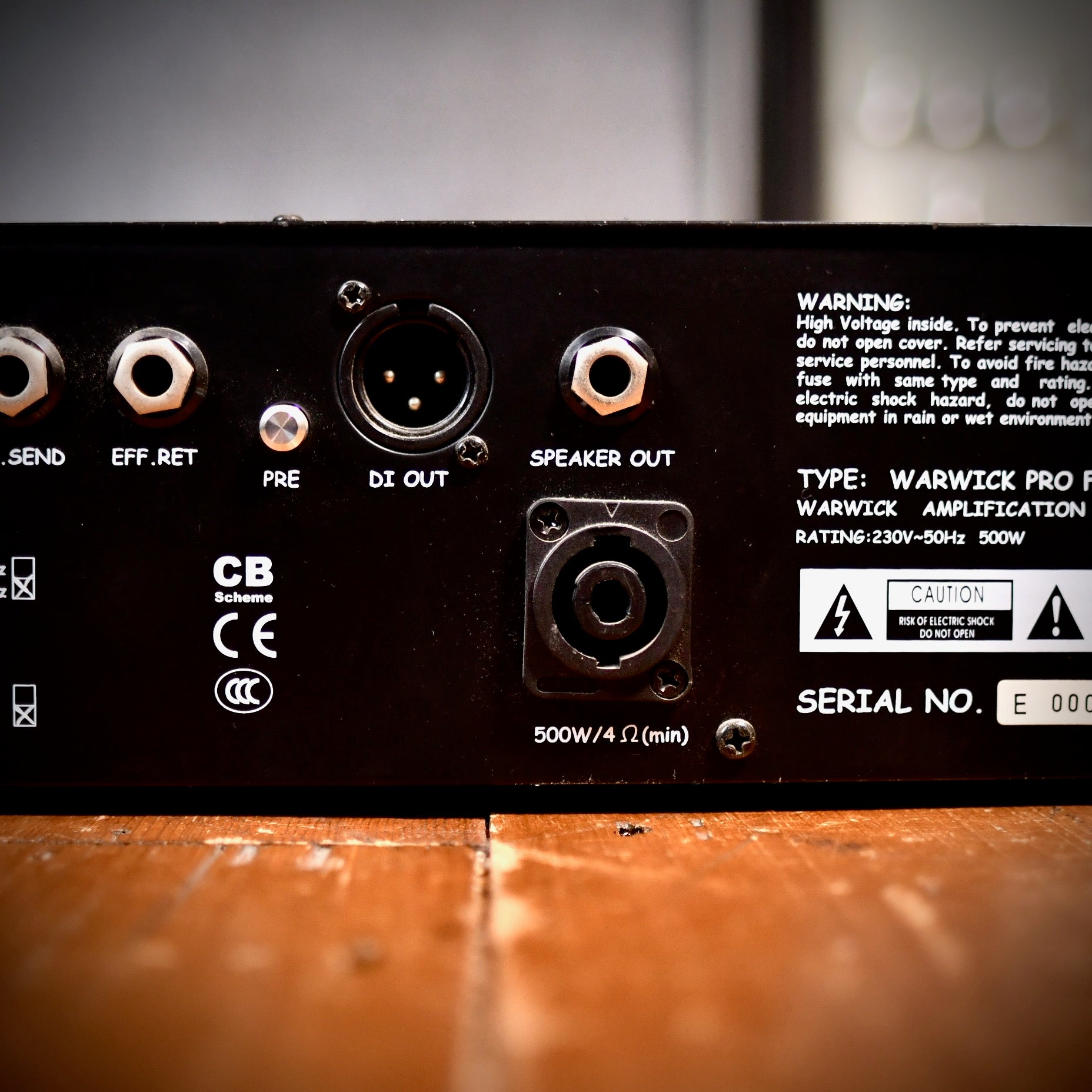 Warwick PRO FET 5.1 Bass Amp Head 2006
