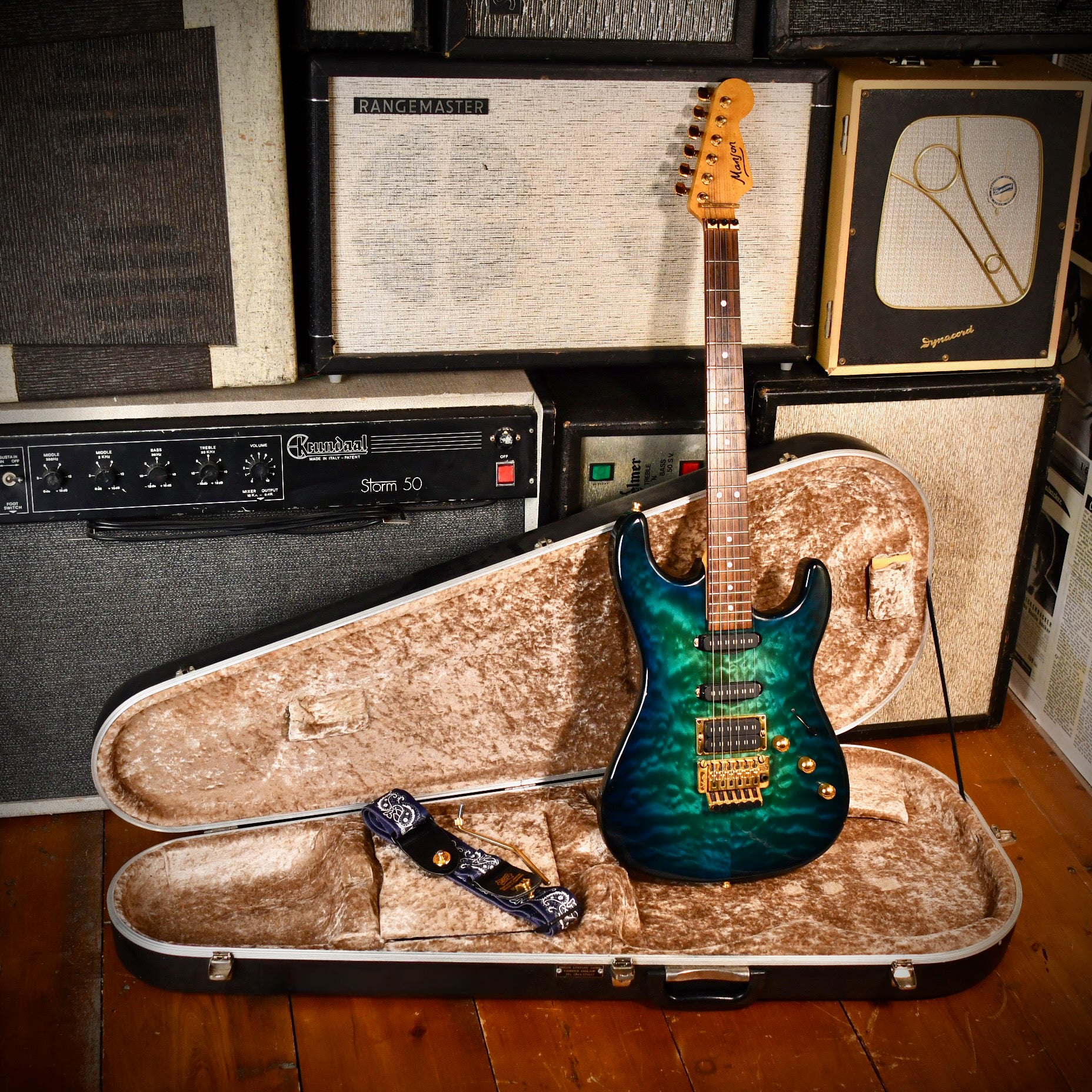 Manson Classic S Aqua Finish 1994