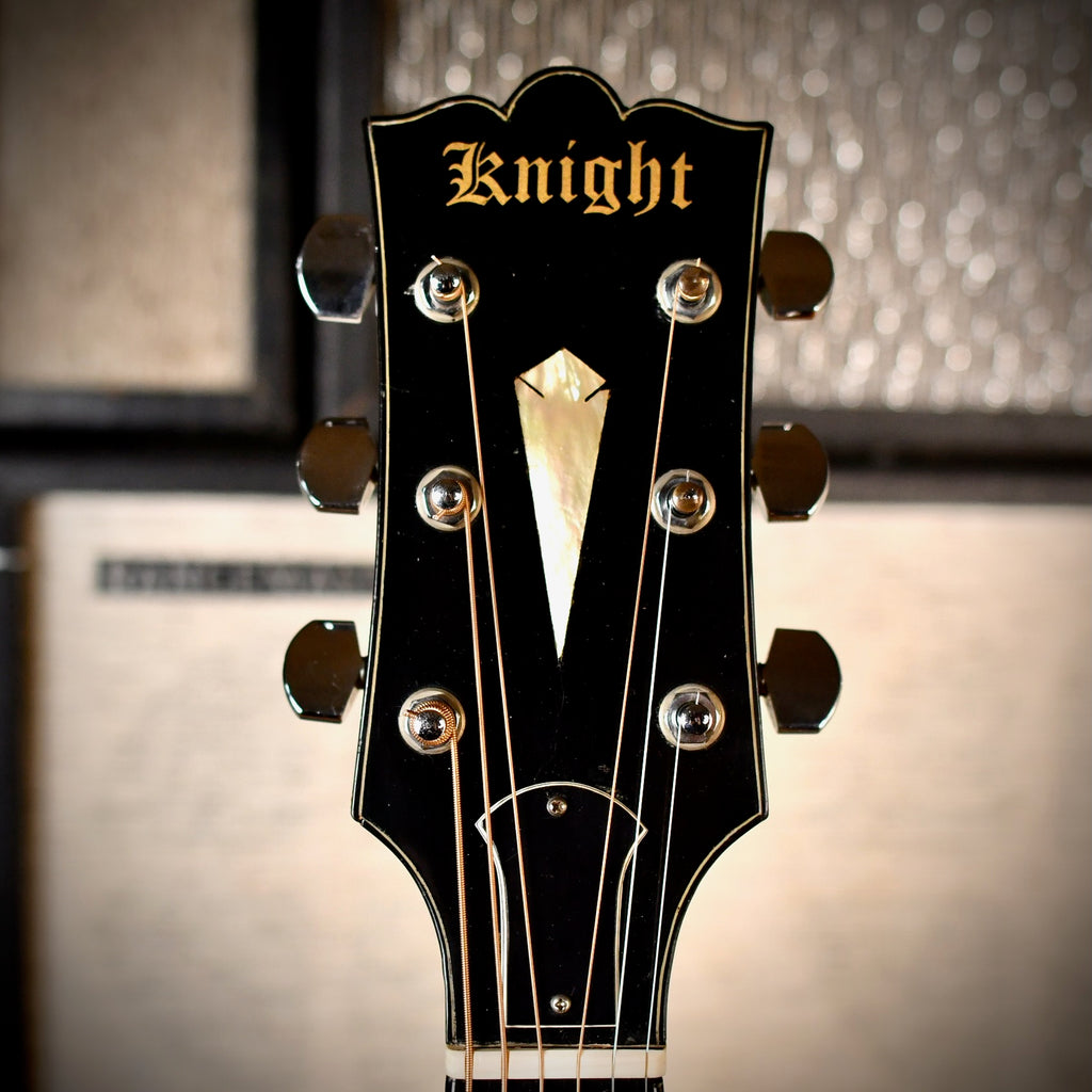 Knight Guitars Jumbo Acoustic Natural 1969