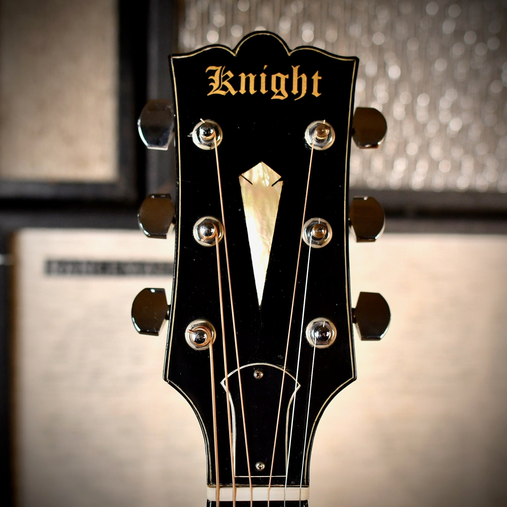 Knight Guitars Jumbo Acoustic Natural 1969