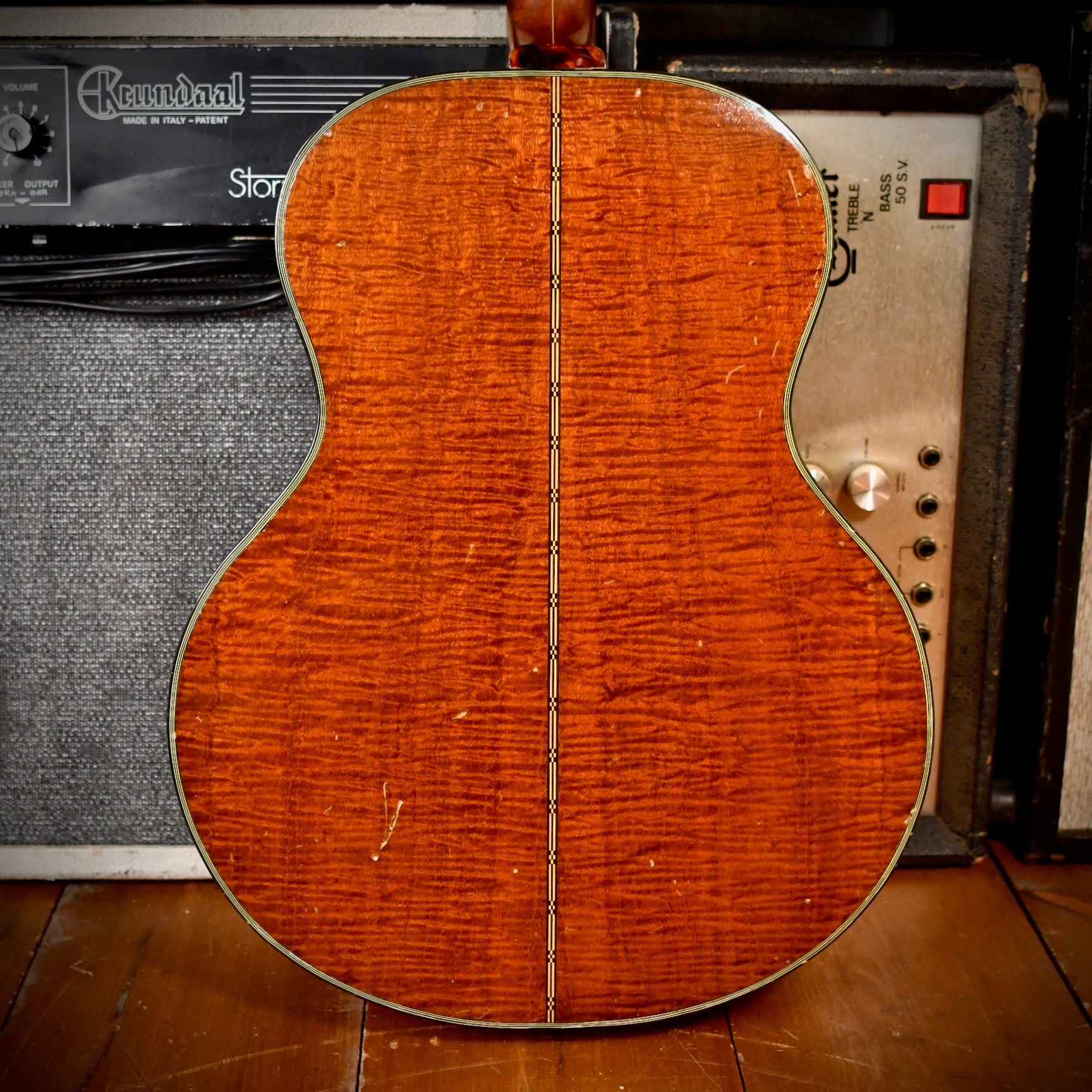 Knight Guitars Jumbo Acoustic Natural 1969