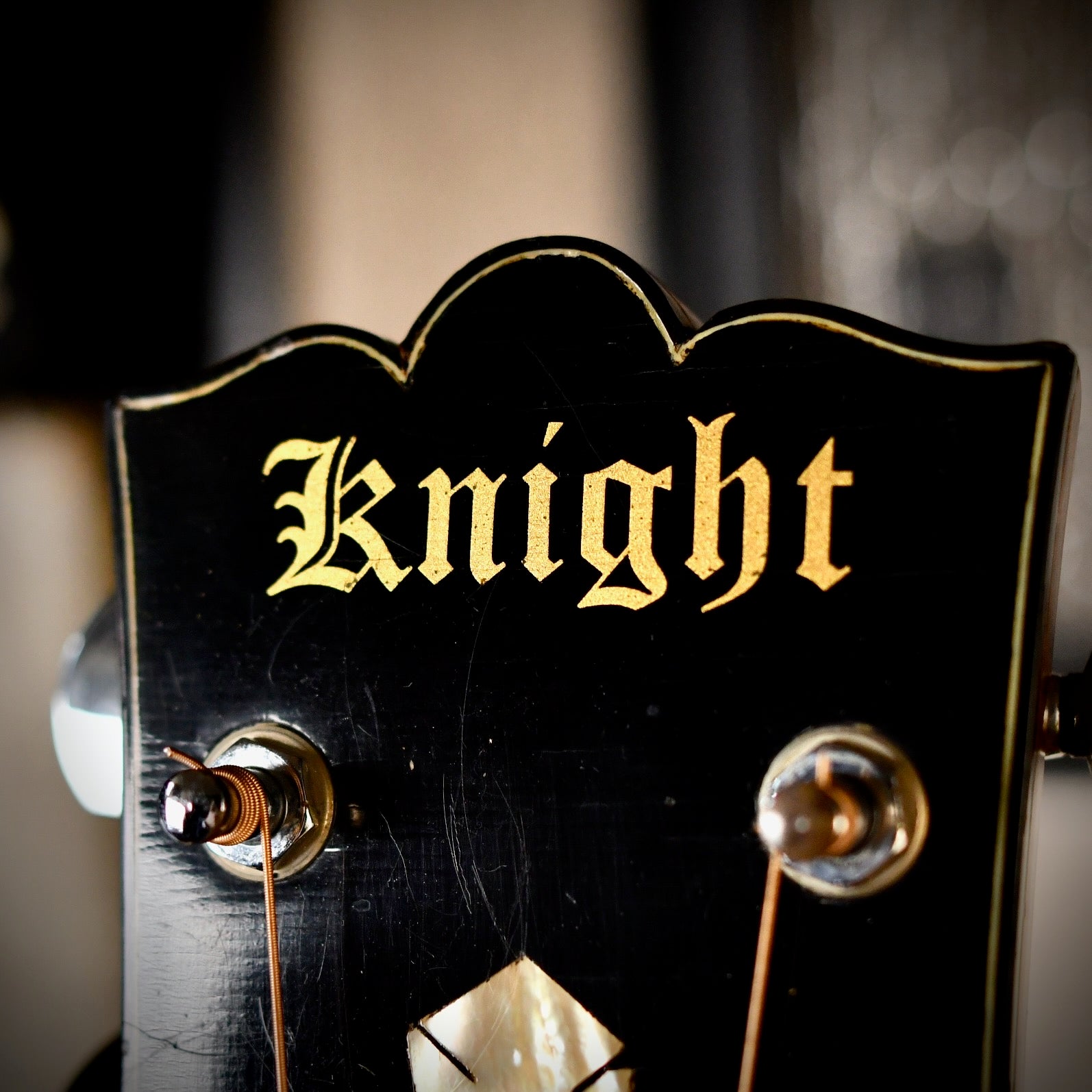 Knight Guitars Jumbo Acoustic Natural 1969