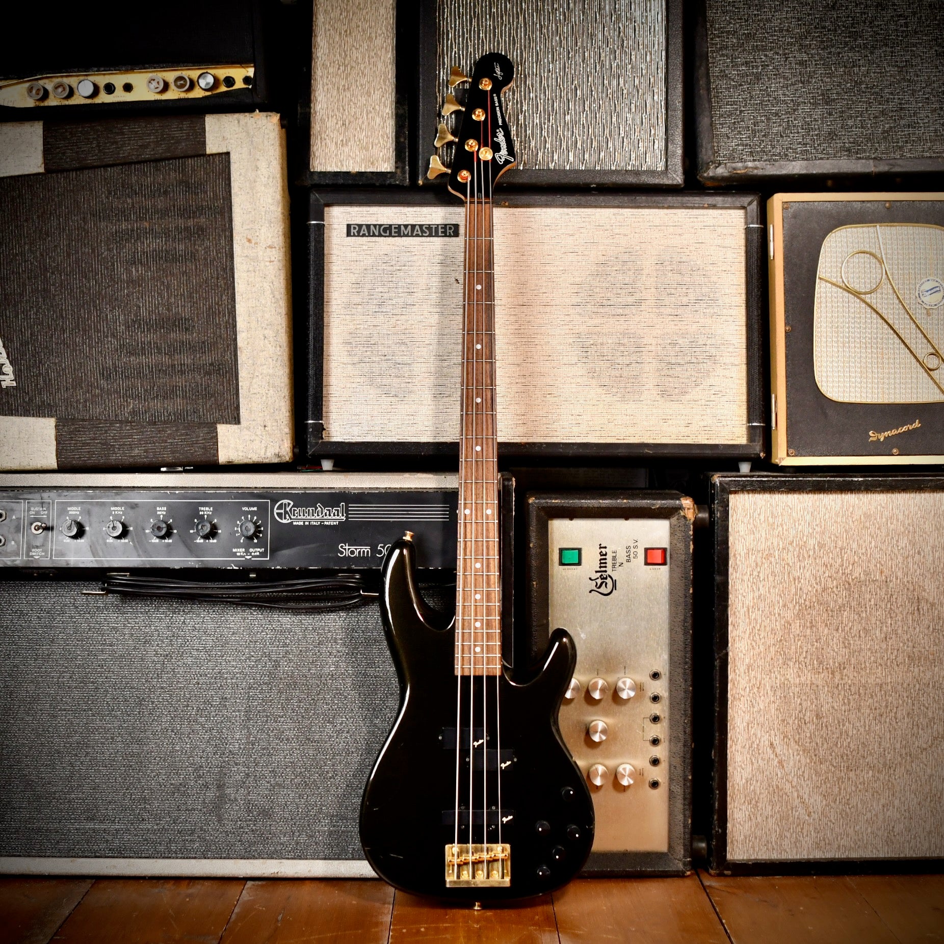 Fender MIJ PJR-70 Lyte Dark Black Metallic 1994