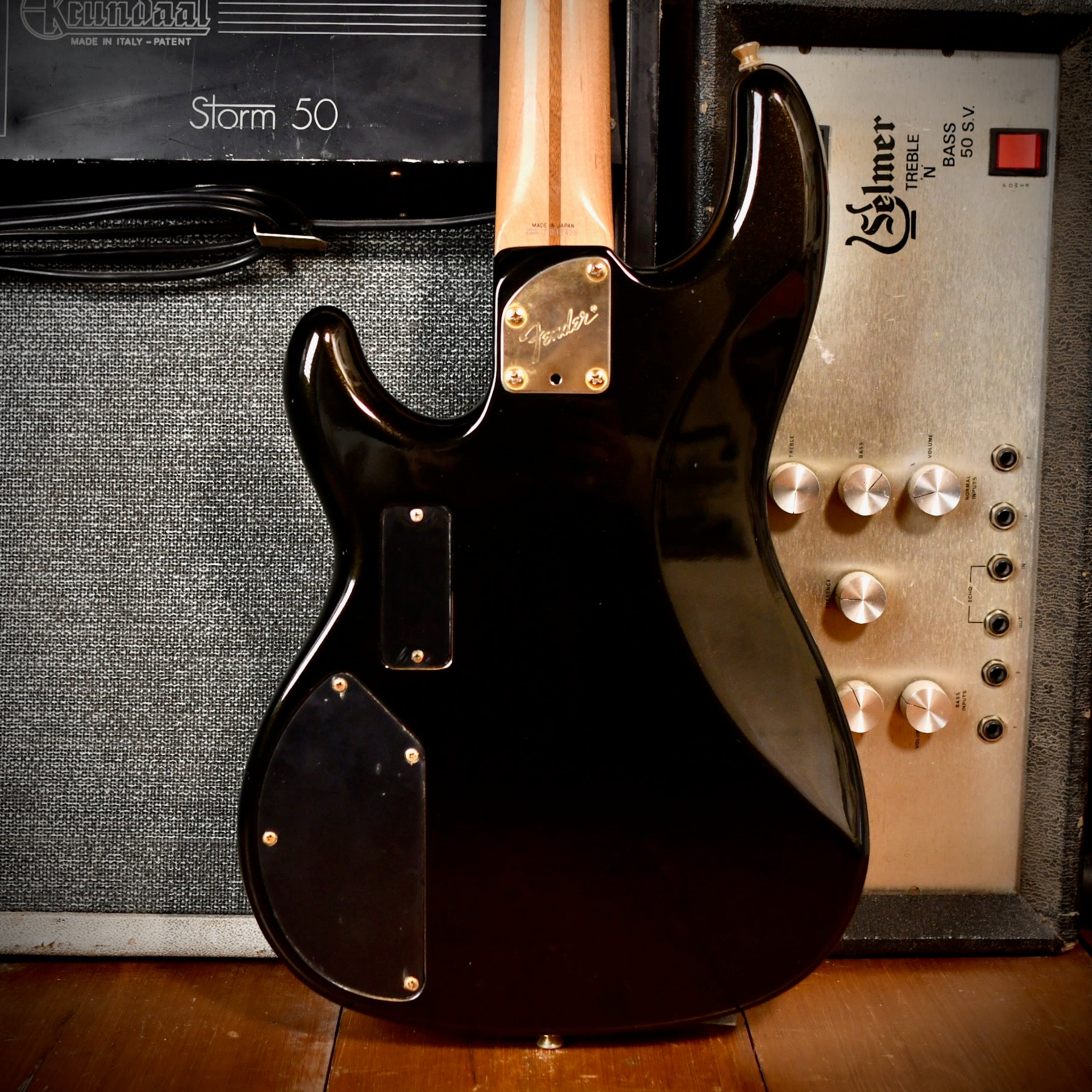 Fender MIJ PJR-70 Lyte Dark Black Metallic 1994
