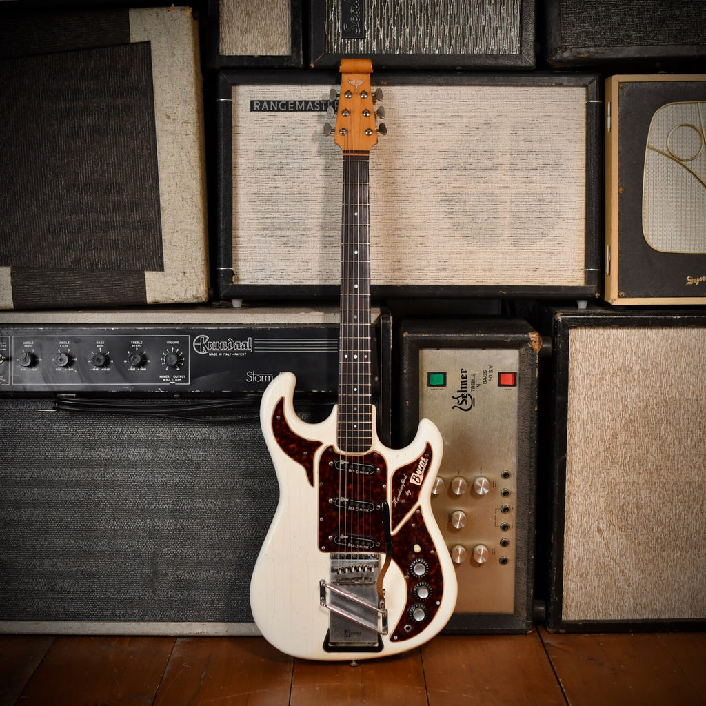 Burns Hank Marvin Signature White 1965