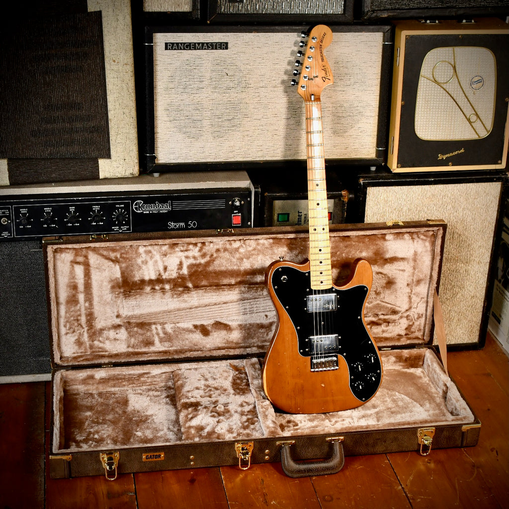 Fender Telecaster Deluxe Mocha Brown 1978