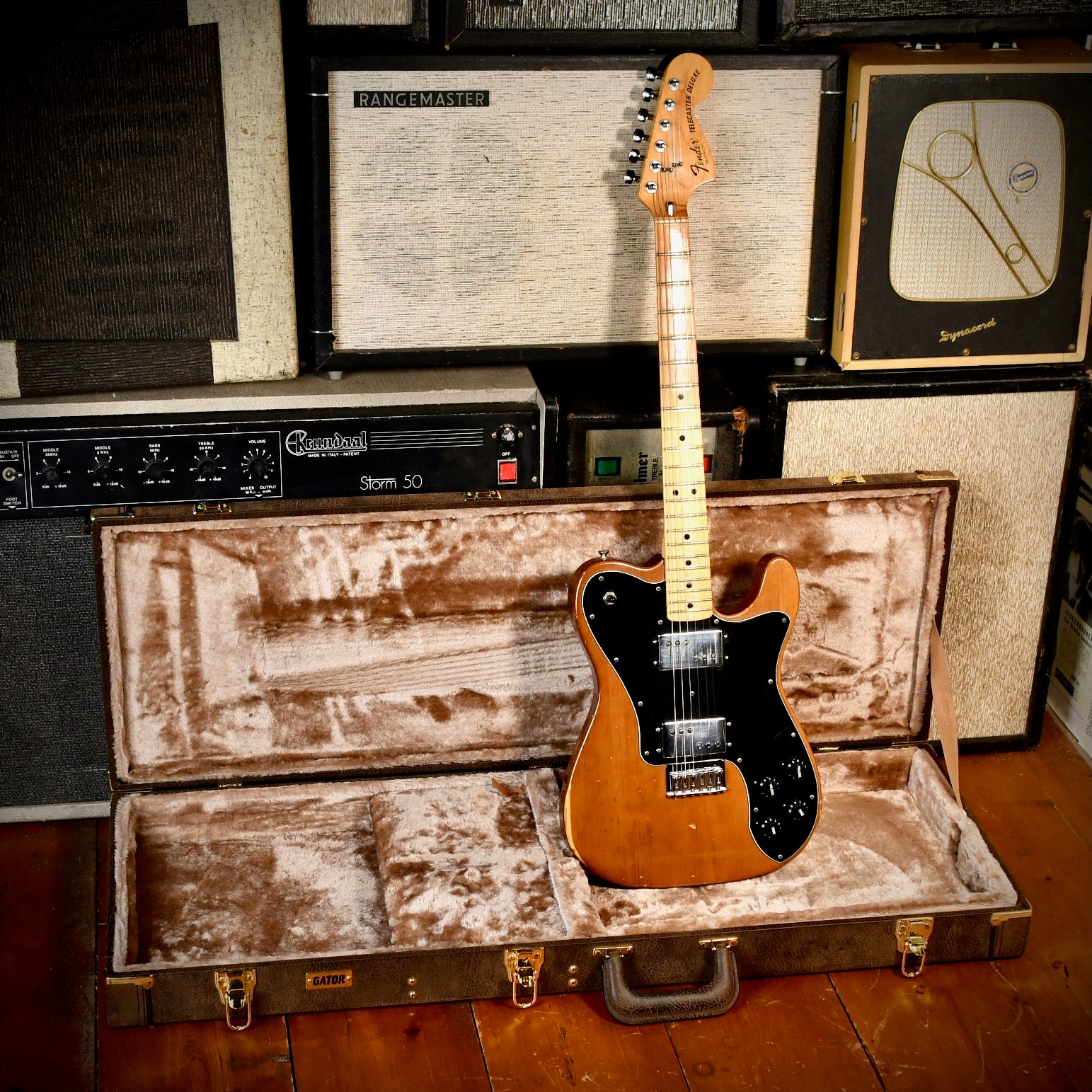 Fender Telecaster Deluxe Mocha Brown 1978
