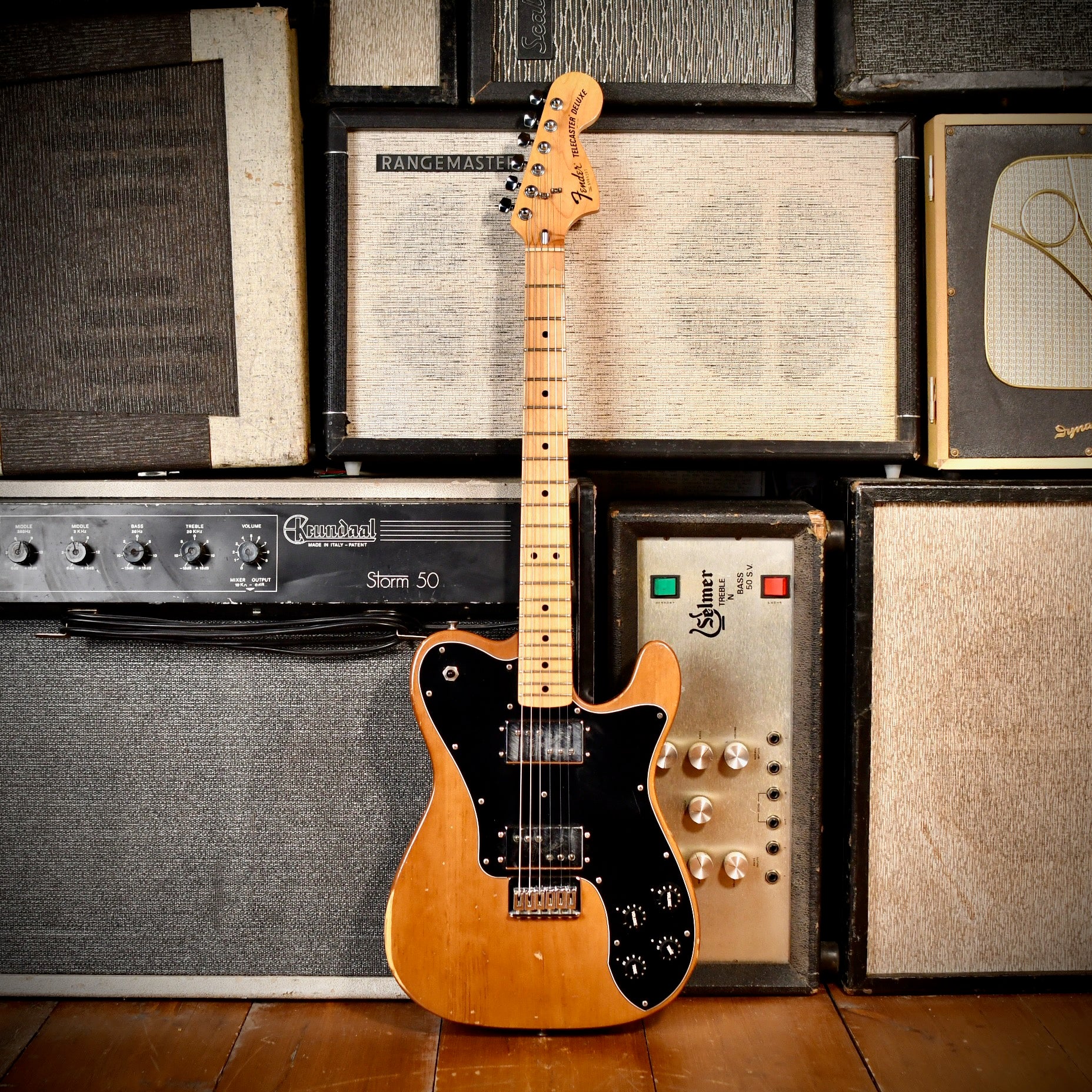 Fender Telecaster Deluxe Mocha Brown 1978