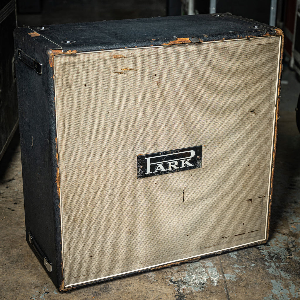 Park 4x12 Cabinet White Grill Block Logo Black 1966