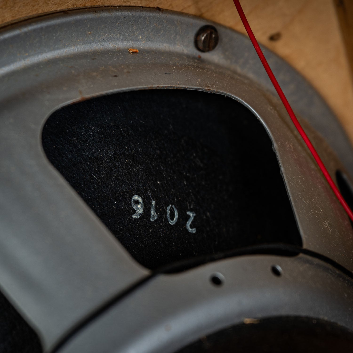 Park 4x12 Cabinet White Grill Block Logo Black 1966