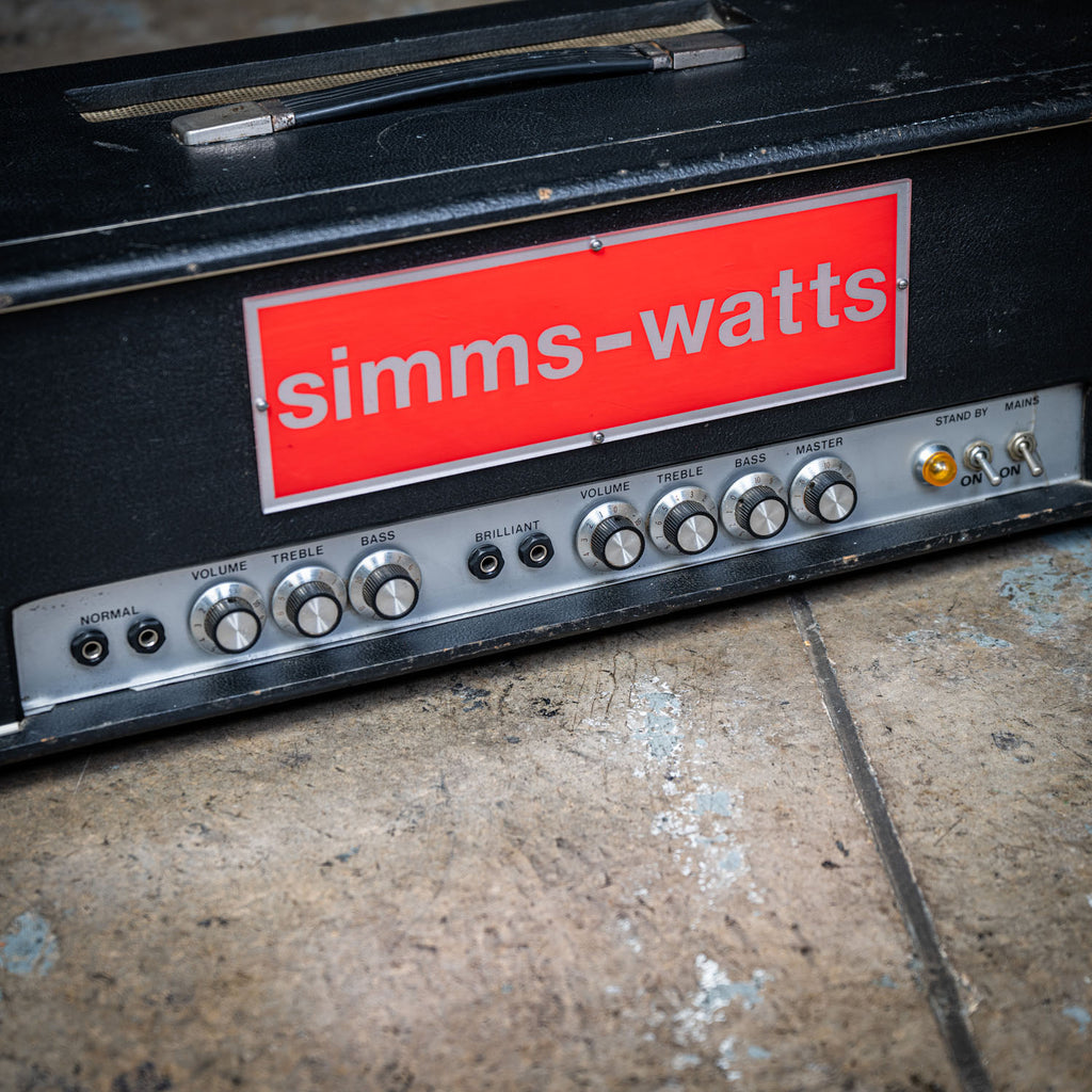 Simms-Watts AP100 Head Mick Ronson Arctic Monkeys Black 1970