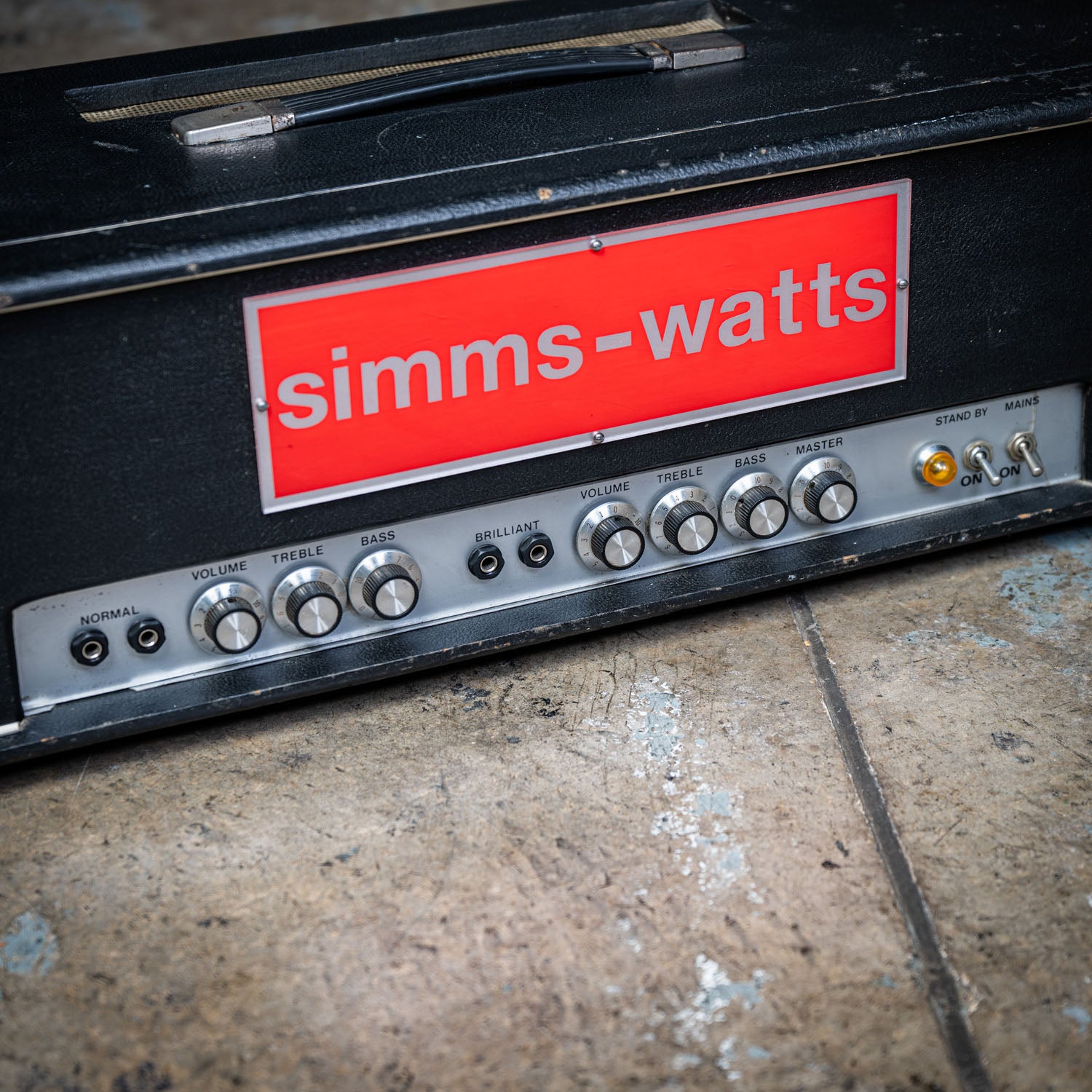 Simms-Watts AP100 Head Mick Ronson Arctic Monkeys Black 1970