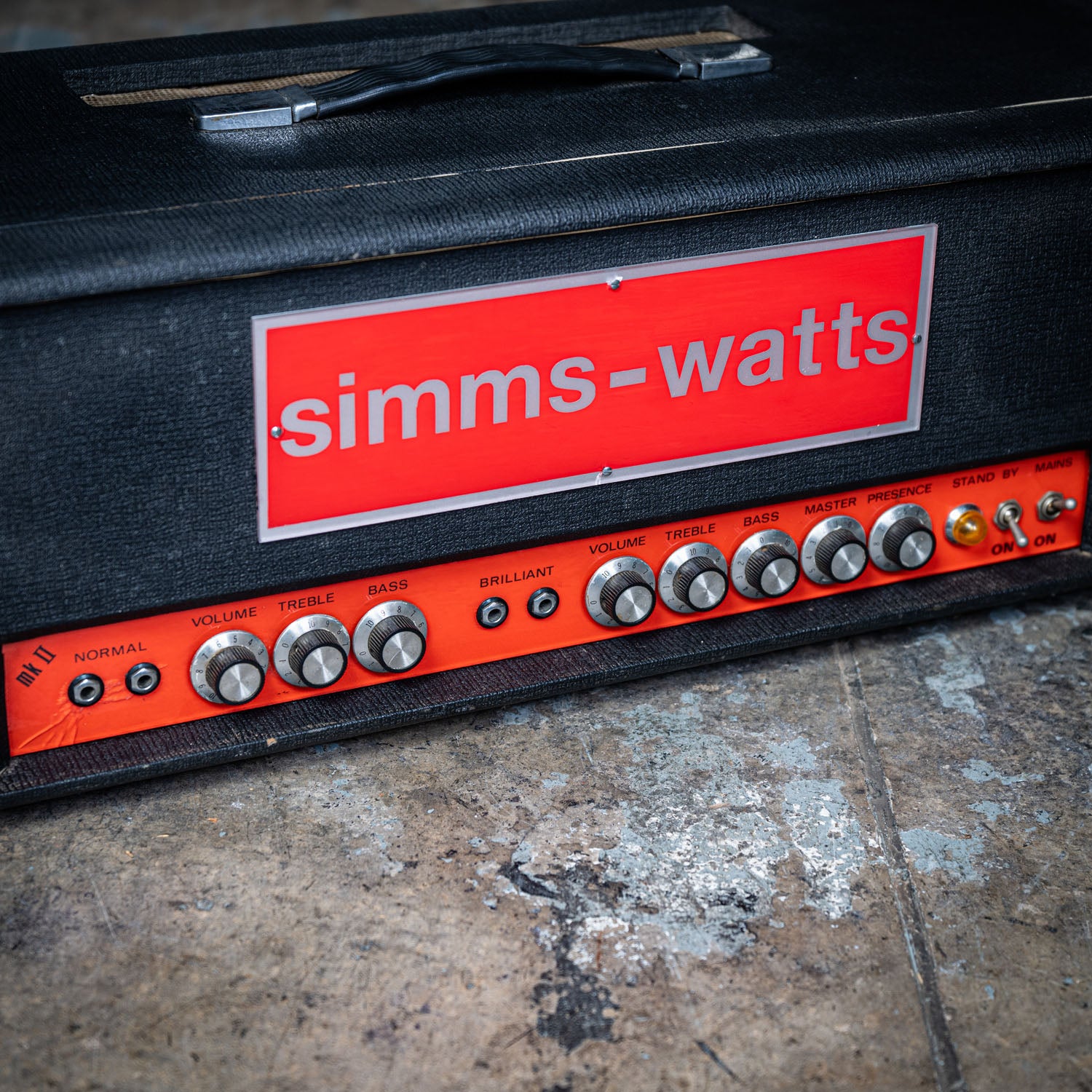 Simms-Watts AP100 Head MKII Black 1970