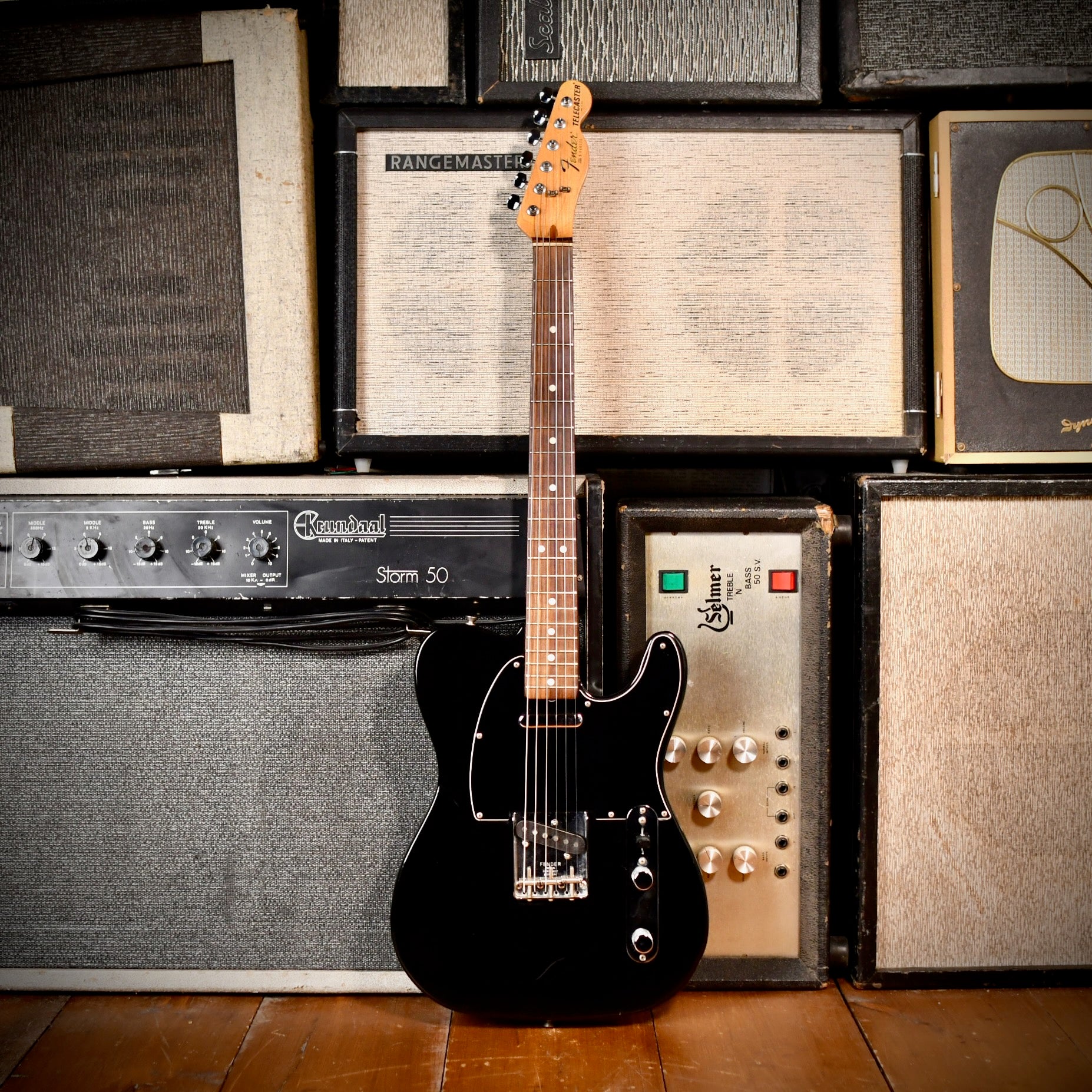 Fender Telecaster Standard Black 1981
