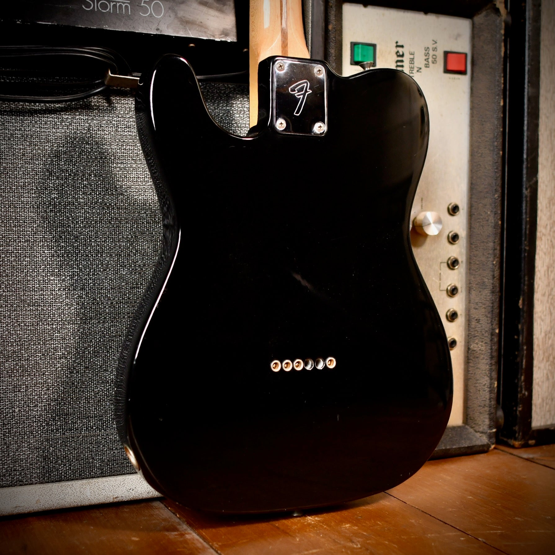 Fender Telecaster Standard Black 1981