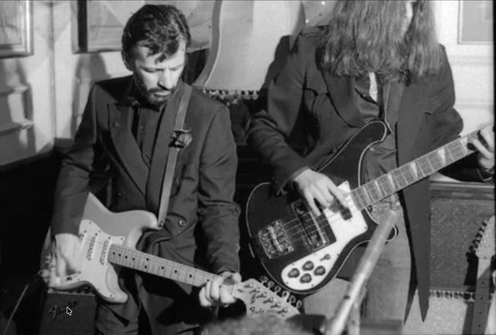 Fender Stratocaster Ex George Harrison Ringo Starr THE BEATLES Blonde 1974